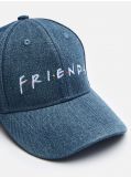 Jeansowa czapka z daszkiem Friends - granatowy - CROPP - small2