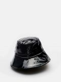 Winylowy kapelusz bucket - czarny - CROPP - small1