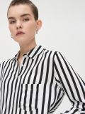 Koszula w paski - biały - CROPP - small3