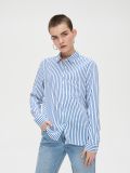 Koszula w paski - niebieski - CROPP - small1