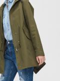 Parka z kapturem - zielony - CROPP - small4