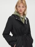 Parka z kapturem - czarny - CROPP - small2
