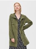 Lekka parka z kapturem - zielony - CROPP - small1