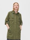 Lekka parka z kapturem - zielony - CROPP - small4