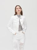 Geacă scurtă de blugi - alb - CROPP - small3