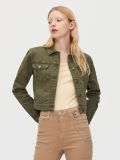 Kurze Jeansjacke - Grün - CROPP - small2
