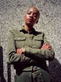 Kurze Jeansjacke - Grün - CROPP - small1
