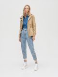 Bawełniana parka - beżowy - CROPP - small1