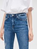 Jeansy push up z przetarciami - niebieski - CROPP - small3