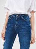 Jeansy push up z przetarciami - niebieski - CROPP - small3