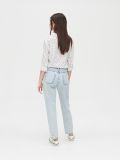 Blugi boyfriend cu ștersături - albastru-pal - CROPP - small4