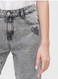 Jeansy boyfriend z przetarciami - jasny szary - CROPP - small3