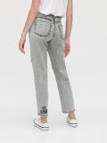 Jeansy boyfriend z przetarciami - jasny szary - CROPP - small4