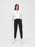 Blugi jogger lejeri - negru - CROPP - small1