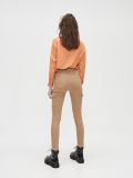 Blugi cu talie înaltă cu lanț - bej - CROPP - small4