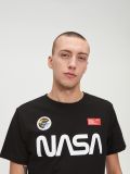Tričko s potlačou NASA - čierna - CROPP - small1