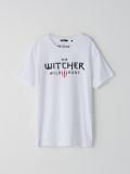 T-shirt z nadrukiem The Witcher - biały - CROPP - small1