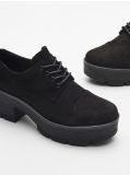 Polobotky na platformě - černý - CROPP - small2
