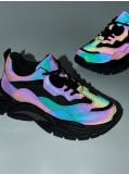 Sneakersy na grubej podeszwie - czarny - CROPP - small1
