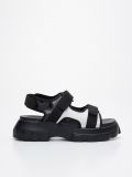 Sandały na rzepy - srebrny - CROPP - small1
