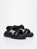 Sandały na rzepy - srebrny - CROPP - small3