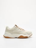 Faux leather sneakers - Mittelgrau - CROPP - small1