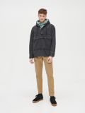 Jeansowa koszula z kapturem - czarny - CROPP - small3