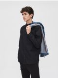 Koszula z bawełny oxford - czarny - CROPP - small1