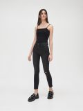 Jeansy mid waist - czarny - CROPP - small1