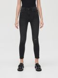 Jeansy mid waist - czarny - CROPP - small2