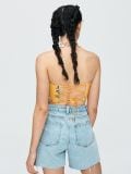 Top de baie fără bretele - galben - CROPP - small3