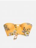 Top de baie fără bretele - galben - CROPP - small4