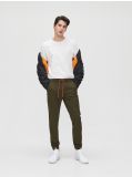 Spodnie jogger - zielony - CROPP - small1