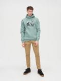 Chino hlače mrkva kroja - bež - CROPP - small1