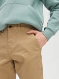 Chino hlače mrkva kroja - bež - CROPP - small3