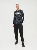 NASA long sleeve T-shirt - Schwarz - CROPP - small1
