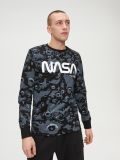 NASA long sleeve T-shirt - Schwarz - CROPP - small3