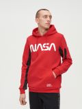 Bluza NASA z kapturem - czerwony - CROPP - small3