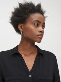 Viscose shirt dress - Schwarz - CROPP - small2