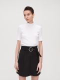 Spódnica zamszowa z paskiem - czarny - CROPP - small3