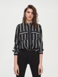 Cămașă din viscoză în dungi - negru - CROPP - small3