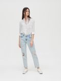 Cămaşă cu model - alb - CROPP - small2
