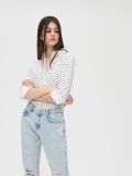 Cămaşă cu model - alb - CROPP - small3