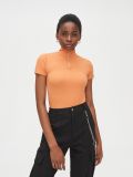 Body z golfem - beżowy - CROPP - small1