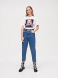 Koszulka oversize Billie Eilish - biały - CROPP - small1