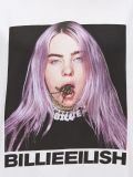 Koszulka oversize Billie Eilish - biały - CROPP - small5