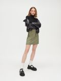 Гладкий джемпер із коміром-гольф - чорний - CROPP - small1