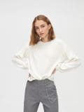 Miękki sweter basic - kremowy - CROPP - small1
