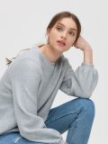 Miękki sweter basic - jasny szary - CROPP - small2