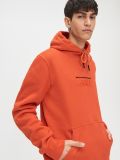 Bluza kangurka z kapturem - pomarańczowy - CROPP - small3